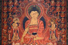 09-1 Buddha Shakyamuni as Lord of the Munis, mid-17C, Western Tibet Guge - New York Metropolitan Museum Of Art